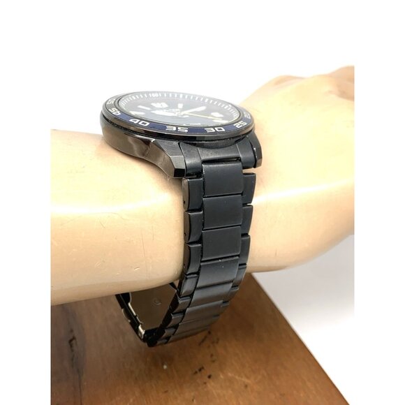 Citizen Men's Watch AW1705-55L Eco-Drive Blue Dial Black Stainless Steel 45mm - Picture 14 of 16